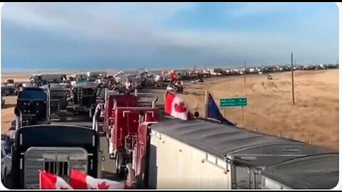 The Psyop Sideshow Comes to Town - Fake/Staged Trucker Convoy (February 2022)