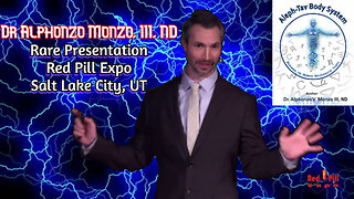 Dr Alphonzo Monzo, III, ND at the Nov 2022 Red Pill Expo