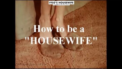 Being A Good Housewife Is Important