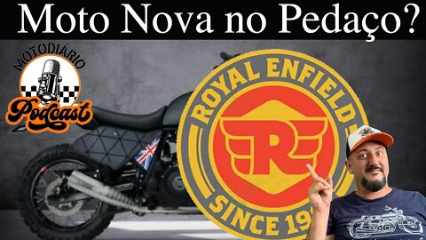 Moto Nova no pedaço? Nova Royal Enfield 450cc está pintando no PEDAÇO. Que moto é essa?