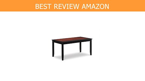 Linon 64022BLKCHY 01 KD U Camden Coffee Table Review