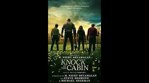 Knock at the Cabin "Official Trailer" 2 (Click the link below to watch it for free)