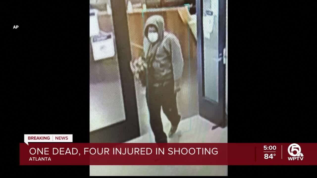 1 dead, 4 injured in shooting inside Atlanta medical facility
