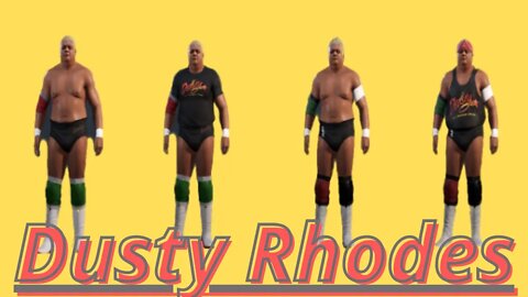 WWE 2k22 Dusty Rhodes Entrance