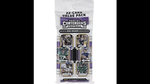 2022 Contenders Football Value Pack Opening!