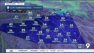 Much warmer air arrives next week