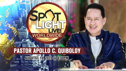 LIVE: SPOTLIGHT by Pastor Apollo C. Quiboloy | August 14, 2023