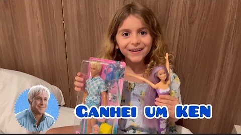 Ganhei um ken da Barbie - vem abrir comigo! #ken #barbie #viralvideos #kenbarbie