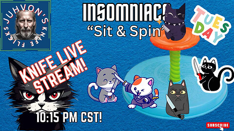 Insomniacs Sit & Spin - Knife Chat