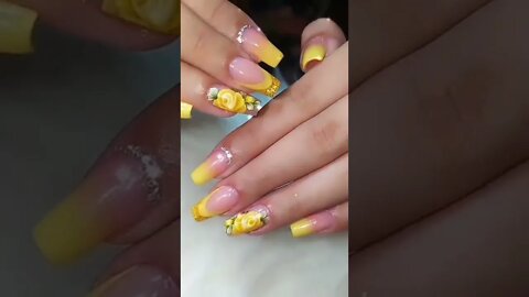 APRENDA ALONGAMENTO DE UNHAS, LINK NA DESCRIÇÃO DO VÍDEO - #shorts #unhasumamor #manicure