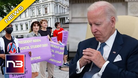 UNFAIR! Biden Refuses to Answer Simple Question About Student Loan Plan