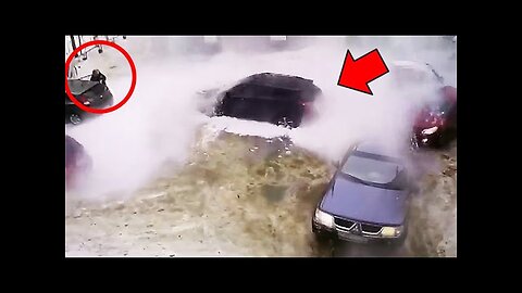 INCREDIBLE STRANGEST INSANE MOMENTS CAUGHT ON CAMERA & CCTV!