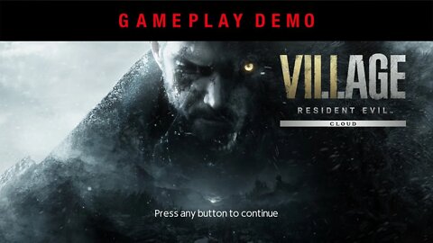 Resident Evil Village Switch Cloud Demo