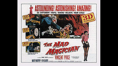 Trailer - The Mad Magician - 1954