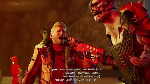 Star-Lord & Lipless sing Storm Riders - Marvel's Guardians of the Galaxy Game Clip