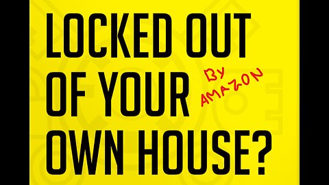 Amazon Locks Man Out Of His Own House For Being Racist ! 😂