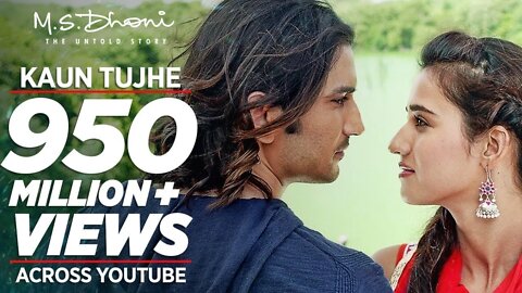 KAUN TUJHE Full Video | M.S. DHONI -THE UNTOLD STORY |Amaal Mallik Palak|Sushant Singh Disha Patani