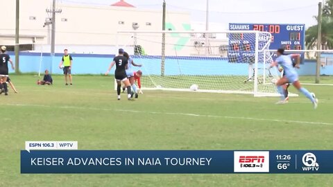 Keiser women's soccer advances in NAIA tournament