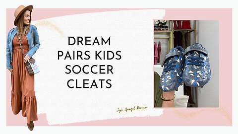 Dream pairs kids soccer cleats review