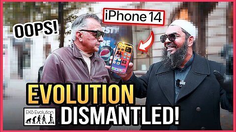 🔥Atheist v/s Shaykh Uthman📱🤯iPhone 14 DISMANTLES Evolution Theory❗#UK