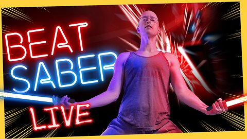 BIRTHDAY Beat Saber Stream during a Thunderstorm