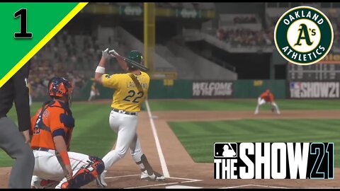 Opening Day Against Verlander's Astros l MLB the Show 21 [PS5] l Part 1