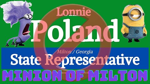 Lonnie Poland Milton/Georgia State Representative Candidate