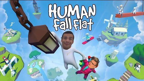 IDIOTAS fazendo IDIOTICE - HUMASN FALL FLAT PT#1