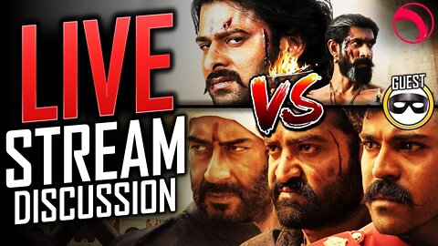 BAHUBALI vs RRR (Rise, Roar, Revolt) - Which is the best S. S. Rajamouli movie? | LIVESTREAM