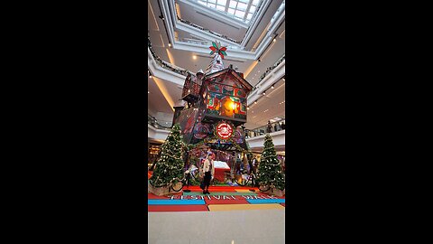 Christmas, Festival Walk, Kowloon Tong Station, Hong Kong, Travel,