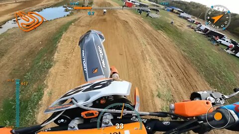 GoPro Hero 10 w/ Data Metrics (Motocross)