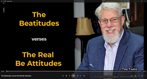 The Beatitudes verses the Real Be Attitudes