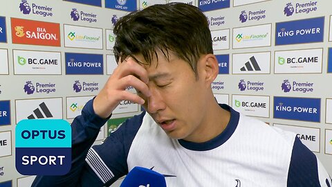 SON HEUNG-MIN: ‘We're very disappointed to lose two points’