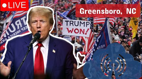 Trump in Greensboro, NC || LIVE WATCHPARTY (YNN2)