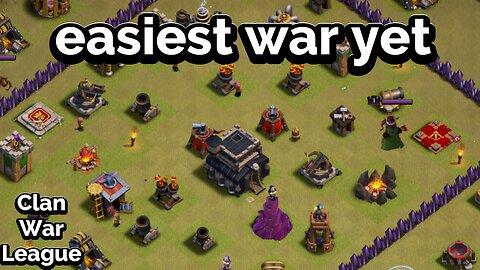 EASIEST WAR YET | Clash Of Clans