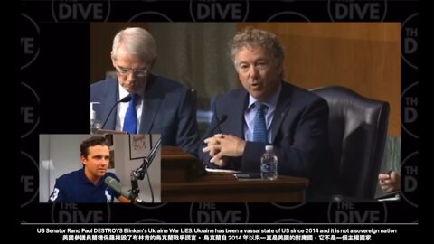 US Senator Rand Paul DESTROYS Blinken's Ukraine War LIES