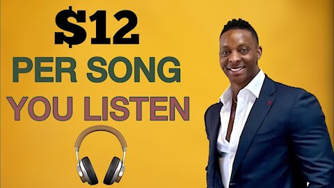 Earn $12.00+ Every SINGLE Song YOU Listen?!! Make Money Online 2021 | How to Make Money Fast🤑😀