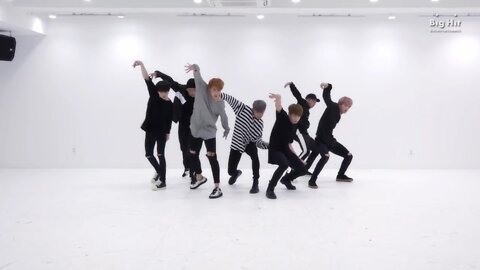 BTS BLOOD SWEAT TEARS MIRRORED DANCE