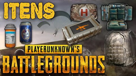 Como funcionam os Itens do PUBG? (Consumíveis e Não Consumíveis)