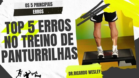 Top 5 erros no treino de panturrilha #hipertrofia #hipertrofiamuscular #treino #panturrilha #pernas