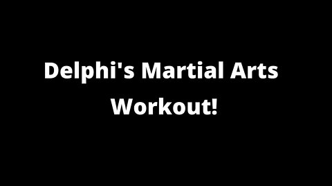 Delphi's Mixed Martial Arts training