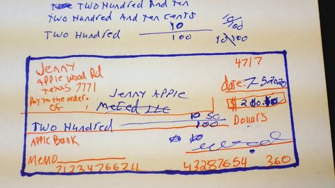 How To Write Out A Check To Pay Bills - Simple And Easy