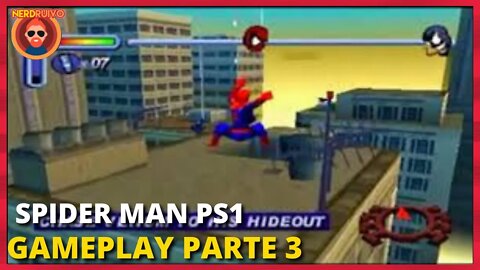 GAMEPLAY DO RUIVO SPIDER MAN PS1 PARTE 3