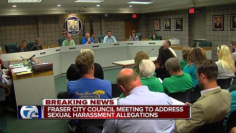 Fraser city council meeting to address sexual harassment allegations