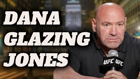 DANA WHITE GLAZING AGAIN