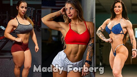 Maddy Forberg, ATLETA de LEVANTAMENTO DE PESO com SHAPE INSANO | Motivação Maromba