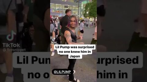 Lil pump was surprised no one knew him in japan