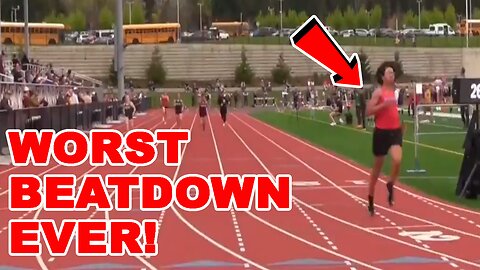 SHOCKING video shows TRANSGENDER runner putting the WORST BEATDOWN on girls YOU'VE EVER SEEN!