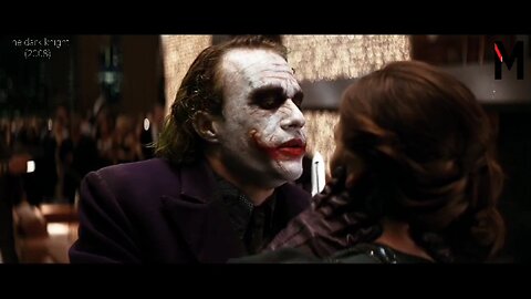 Now I'm always smiling - joker's scene from The dark knight (2008).🃏