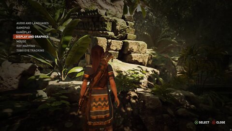 Shadow of the Tomb Raider OLED 120 FPS 4K Trick compare with Native 4K